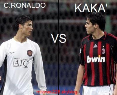 c ronaldo vs kaka